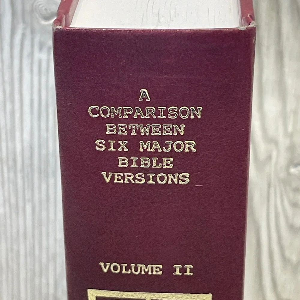 Unholy Hands on the Bible Vol II Jay P Green Sr 6 Major Versions Comparison 1992